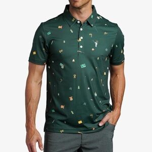 William Murray Happy Glamper Short Sleeve Polo Shirt